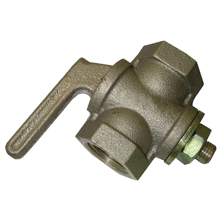 Jones Stephens 1-1/2in. Gas Shut-Off Valve, Lever Handle G17150